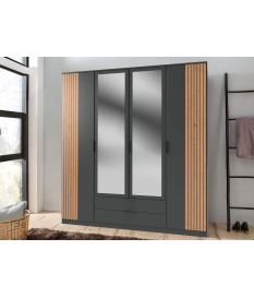 Armoire 3 portes 135 cm
