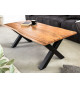 Table basse 120 cm style industriel