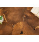 Table basse cube 90 cm en teck