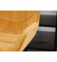 Fauteuils de bar modernes velours jaune