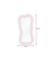 Miroir design tendance rose