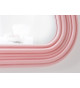 Miroir design tendance rose
