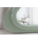 Miroir vague vert sauge 160 cm