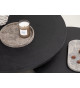Table basse 65 cm plateau rond
