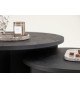 Table basse 65 cm plateau rond