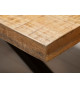 Table à manger 160 cm manguier et métal