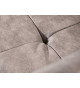 Lot de 2 fauteuils en microfibre taupe