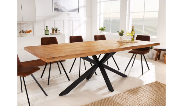 Table à manger chêne massif 240 cm