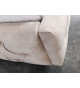 Lit style moderne baroque en velours champagne