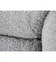 Chaises avec accoudoirs en tissu bouclé