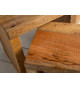 Set de 3 tables d'appoints en bois de manguier