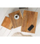 Set de 3 tables d'appoints en bois de manguier