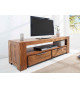 Meuble TV 135 cm en sesham