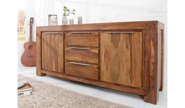 Buffet en bois massif 175 cm