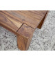 Table basse rectangulaire en sesham 100 cm