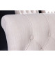 Fauteuils style baroque beige et noir