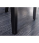 Chaises style moderne baroque beige et noir