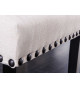 Chaises style moderne baroque beige et noir