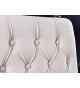 Chaises style moderne baroque beige et noir