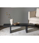 Table basse noir japandi