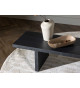 Table basse noir japandi