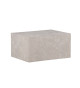 Table basse rectangulaire marbré