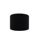 Fauteuil rond bouclette noir