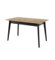 Table de repas extensible bois et métal