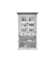 Vitrine cottage 4 portes avec led