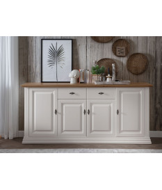 Buffet 200 cm style cottage champêtre