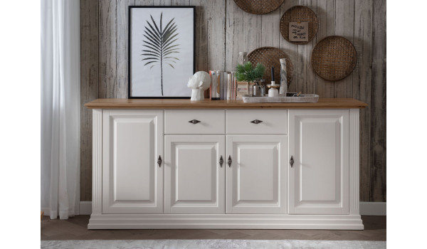 Buffet 200 cm style cottage champêtre