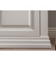 Meuble tv cottage blanc et bois