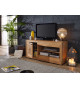 Meuble TV 130 cm en chêne sauvage