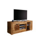 Meuble TV 150 cm 2 portes 2 niches