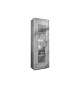 Vitrine en bois massif avec led blanc