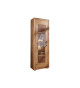 Vitrine en bois massif avec led blanc