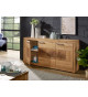 Buffet 3 portes chêne sauvage