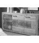 Buffet 3 portes chêne sauvage