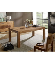 Table de repas en chêne sauvage