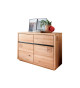 Commode chêne huilé 2 portes 2 tiroirs