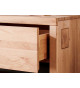 Commode chêne huilé 2 portes 2 tiroirs