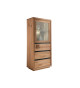 Petite vitrine 1 porte 3 tiroirs