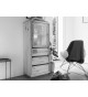 Petite vitrine 1 porte 3 tiroirs