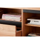 Meuble TV chêne huilé 170 cm