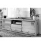 Meuble TV chêne huilé 170 cm