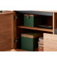 Meuble TV chêne huilé 170 cm