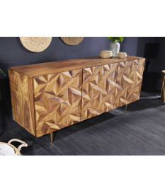 Buffet en bois massif 145 cm
