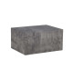 Table basse rectangulaire aspect marbre
