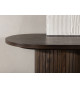 Console moderne bois foncé