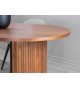 Table de repas en placage de bois 200 cm